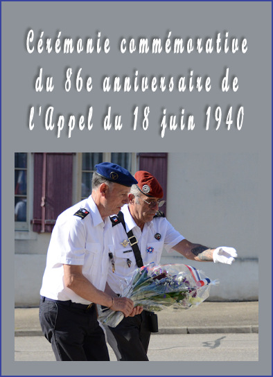 Un vibrant hommage pour le 86e anniversaire de l'Appel du 18 juin